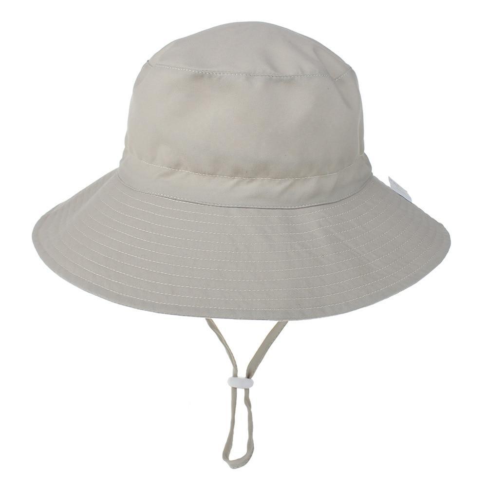 Modern Baby Hat for Girls & Boys Kids Bucket Hat Travel Beach Hat Baby Cap Sun Hats with Windproof Rope Stevvex
