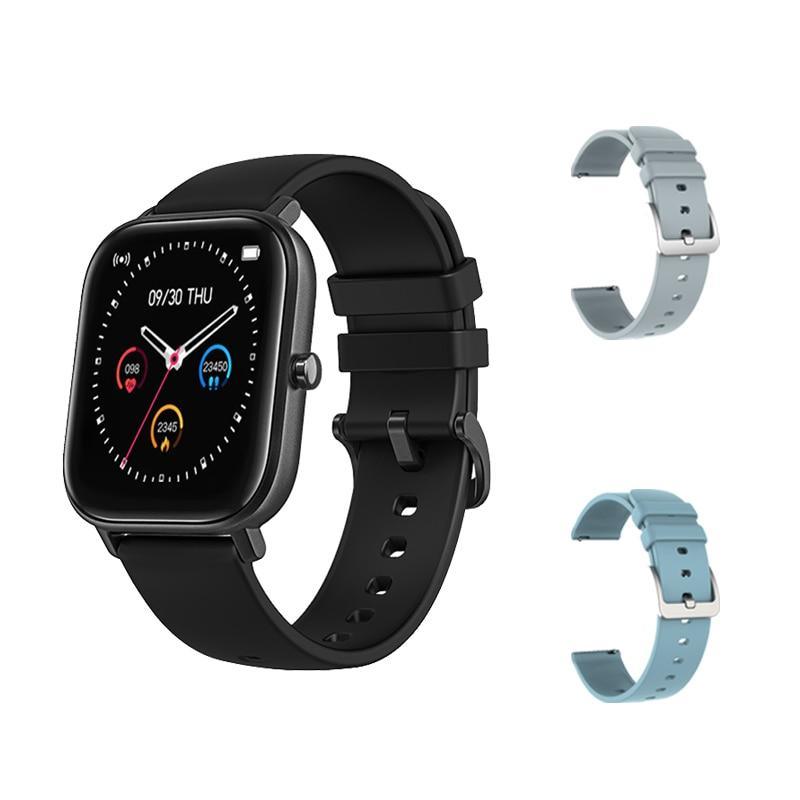 Modern Unisex Smart Watch For Men and Women With Sport Heart Rate Monitor Sleep Monitor Smartwatch Tracker For Phone and Extra Straps Stevvex