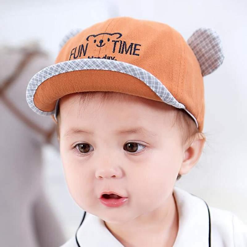 Modern Baby Boy Cap Embroidery Number Baby Baseball Cotton Sun Hat For Boys Sport Cap Stevvex