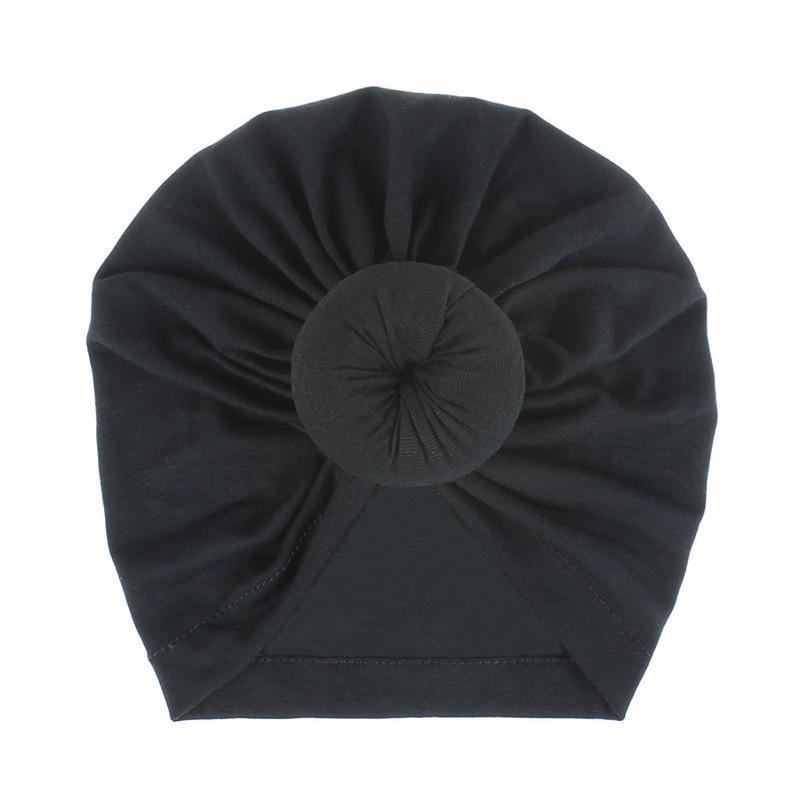Trend New Mother & Baby Hat Soft Cotton Turban Hat Baby Elastic Toddler Infant Cap For Girls and Women Stevvex