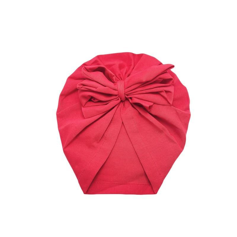 Luxury Modern Baby Headband Hat Bowknot Print Cotton Stretchy Turban Headband Infant Head Wrap Beanie Hat  For Babies and Kids Stevvex