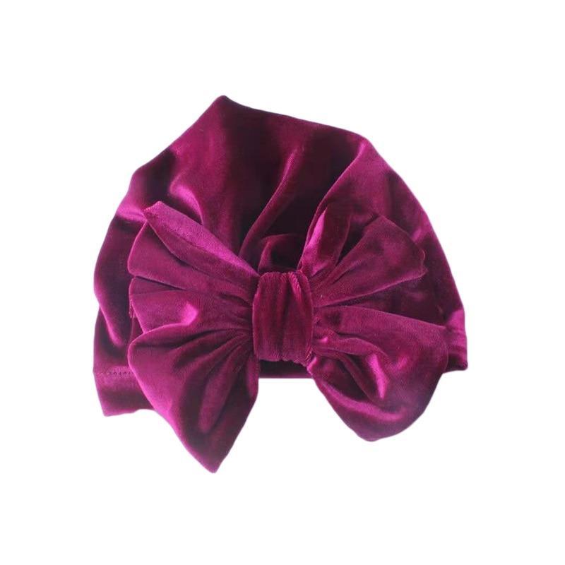 Infant Baby Headbands Solid Cotton Knot Turban Headband For Girls  Beanie Hat Headwear For Girls Stevvex