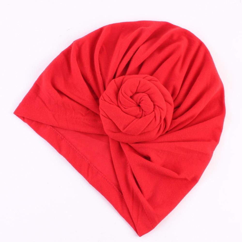 Modern Cotton Hat Handmade Baby Girls Turban Hats Twist Knot Women Caps For Mom And Daughter In Elegant Design Stevvex