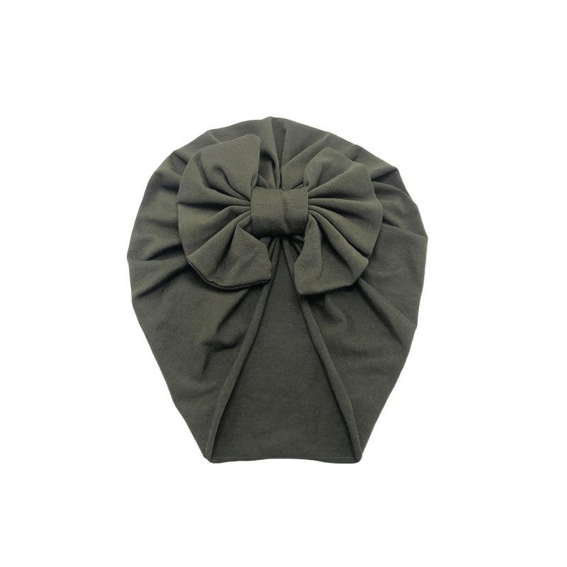 Luxury Modern Baby Headband Hat Bowknot Print Cotton Stretchy Turban Headband Infant Head Wrap Beanie Hat  For Babies and Kids Stevvex