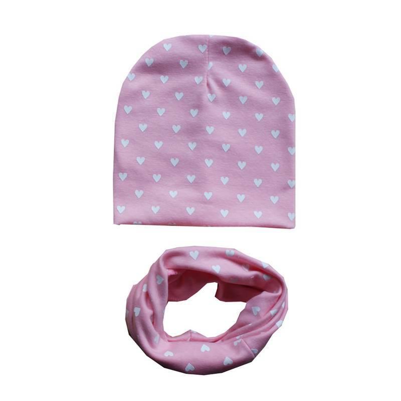 Modern Children Hat Scarf Set Camouflage Print Cotton Baby Beanie Collar for Baby Boy/Girl Cap Kids Warm Hats Scarves Design Stevvex