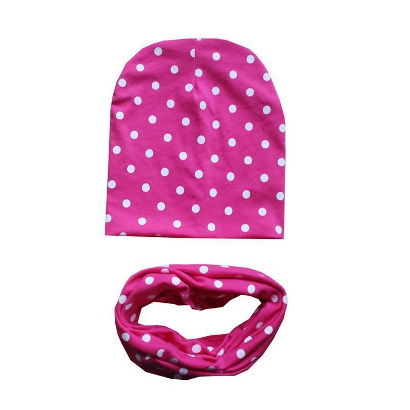 Modern Children Hat Scarf Set Camouflage Print Cotton Baby Beanie Collar for Baby Boy/Girl Cap Kids Warm Hats Scarves Design Stevvex