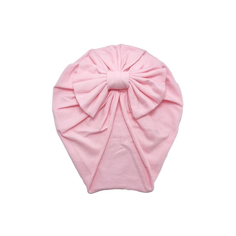 Luxury Modern Baby Headband Hat Bowknot Print Cotton Stretchy Turban Headband Infant Head Wrap Beanie Hat  For Babies and Kids Stevvex