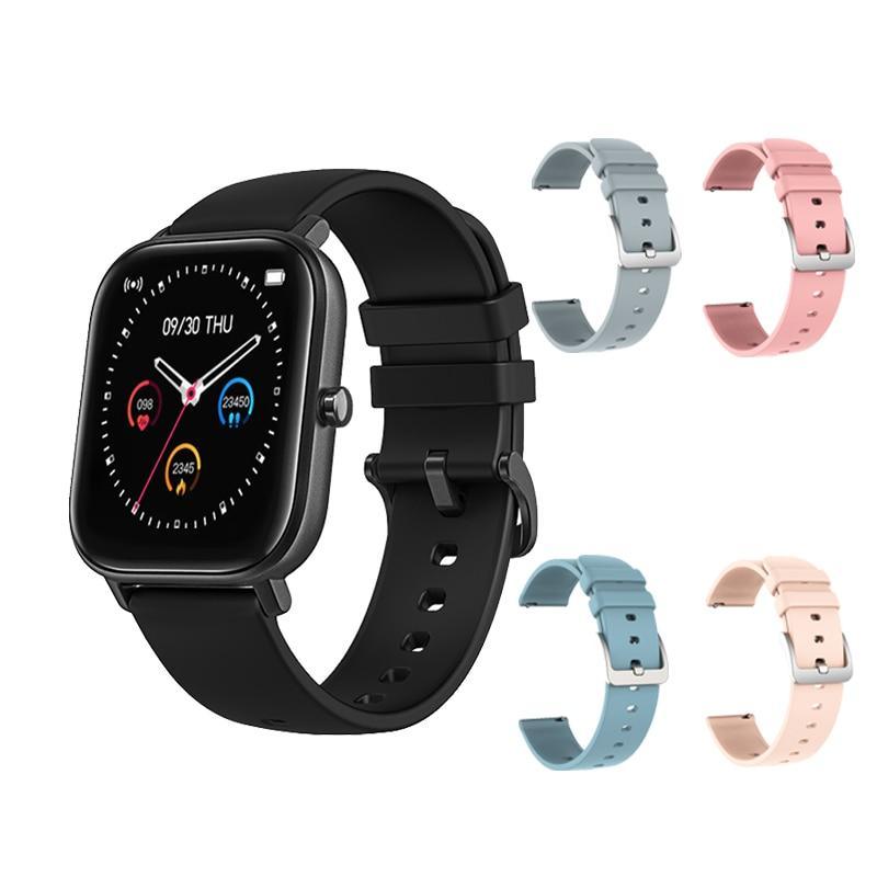 Modern Unisex Smart Watch For Men and Women With Sport Heart Rate Monitor Sleep Monitor Smartwatch Tracker For Phone and Extra Straps Stevvex
