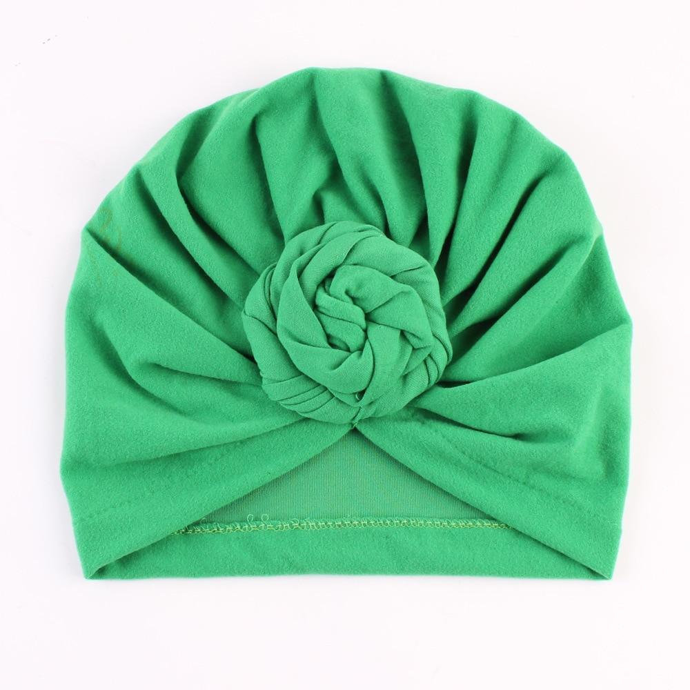 Modern Cotton Hat Handmade Baby Girls Turban Hats Twist Knot Women Caps For Mom And Daughter In Elegant Design Stevvex