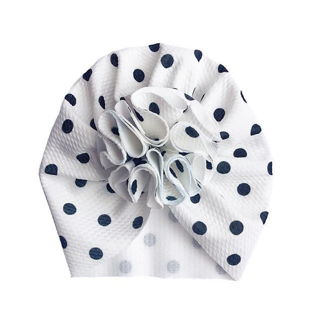Modern New Lovely Flower Baby Girl Hat Turban Newborn Baby Cap Bonnet Kids Hat For Girls Baby In Trend Design Stevvex