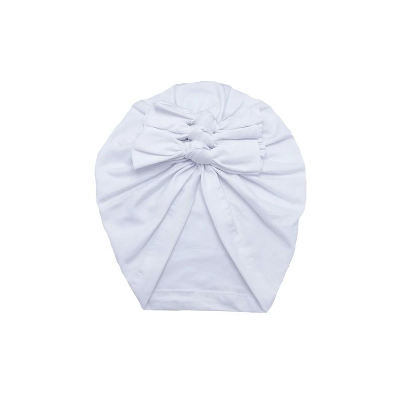 Luxury Modern Baby Headband Hat Bowknot Print Cotton Stretchy Turban Headband Infant Head Wrap Beanie Hat  For Babies and Kids Stevvex