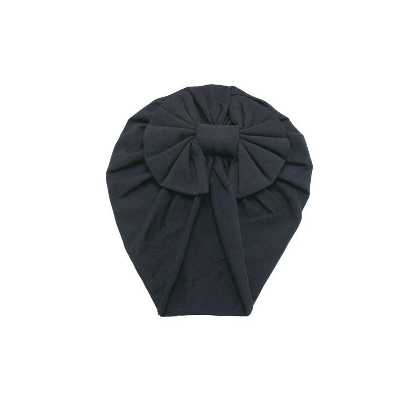 Luxury Modern Baby Headband Hat Bowknot Print Cotton Stretchy Turban Headband Infant Head Wrap Beanie Hat  For Babies and Kids Stevvex