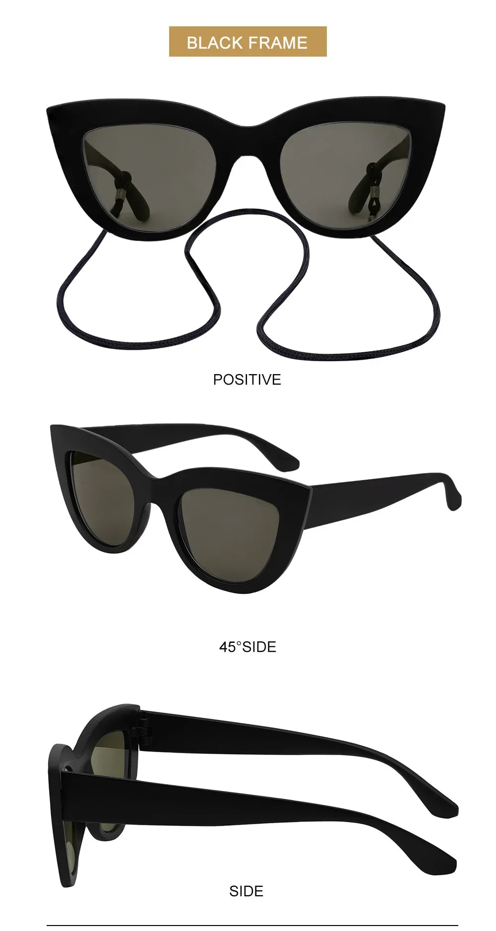 MARE AZZURO Reading Sunglasses Women Vintage Computer Glasses For Farsightedness Cat Eye Magnifying Readers