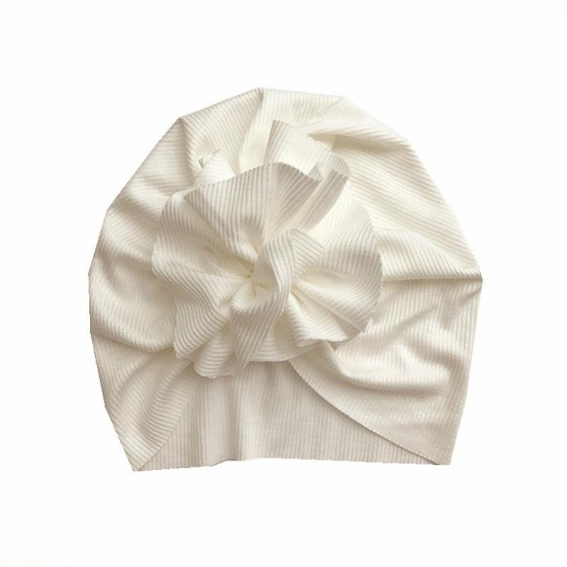 Modern New Lovely Flower Baby Girl Hat Turban Newborn Baby Cap Bonnet Kids Hat For Girls Baby In Trend Design Stevvex