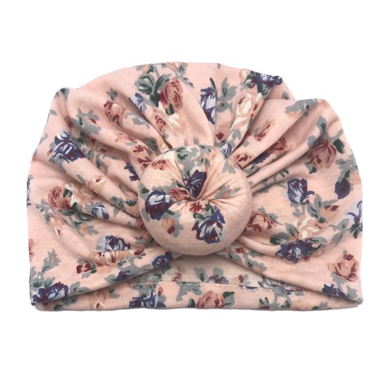 Infant Baby Headbands Solid Cotton Knot Turban Headband For Girls  Beanie Hat Headwear For Girls Stevvex