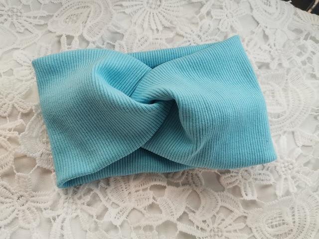 New Autumn Winter Baby Hat Soft Elastic Cotton Newborn Baby Girl Hat Kids Cap Bow In Modern Turban Design Stevvex