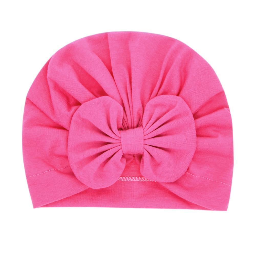 Children Baby Hat Kids Bow Cap Newborn Girls Photography Props Turban Infant Props For Baby Girls Stevvex