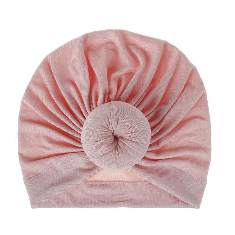 Trend New Mother & Baby Hat Soft Cotton Turban Hat Baby Elastic Toddler Infant Cap For Girls and Women Stevvex