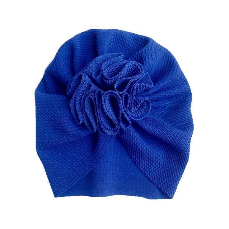 Flower Baby Hat Soft Cotton Hat Turban for Baby Girl Infant Toddler Newborn Baby Cap Headwraps Stevvex