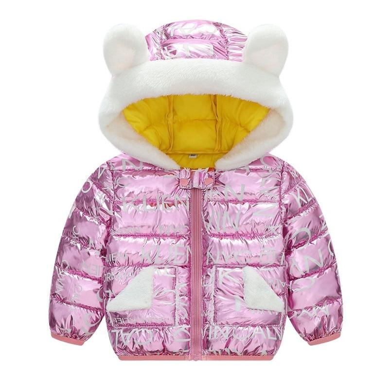 Shiny Modern Luxury Speciall Designed Winter Outerwear Hooded Coat & Jacket Winter Fashion Kids clothing Models For  Babies and Girls 3-24 Months Stevvex
