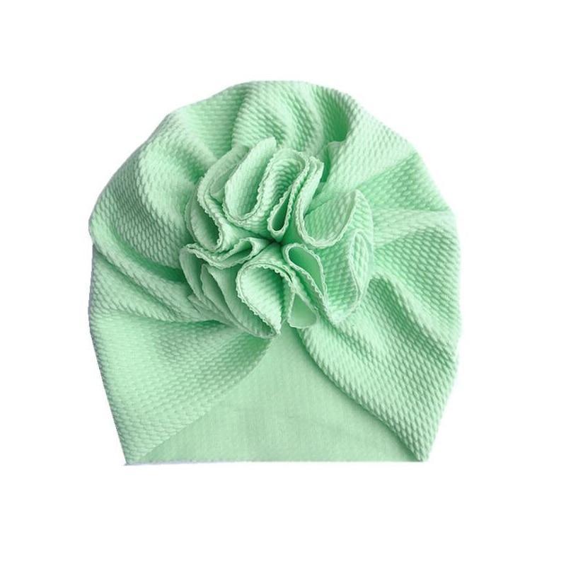 Modern New Lovely Flower Baby Girl Hat Turban Newborn Baby Cap Bonnet Kids Hat For Girls Baby In Trend Design Stevvex