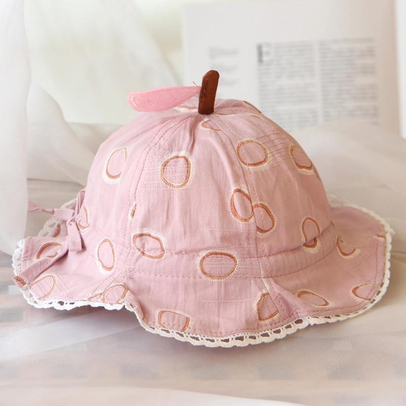 Baby Sun Hat Heart Print Baby Boy/Girl Hat Outdoor Kids Bucket Hat Children Hat Baby Beach Caps Beanie For Girls Stevvex