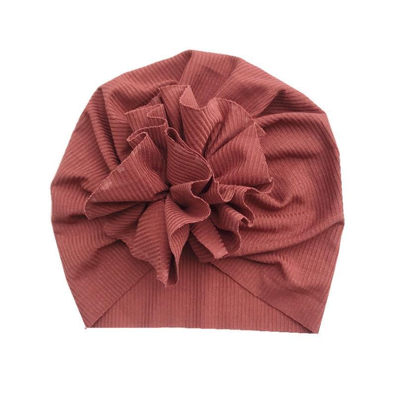 Modern New Lovely Flower Baby Girl Hat Turban Newborn Baby Cap Bonnet Kids Hat For Girls Baby In Trend Design Stevvex