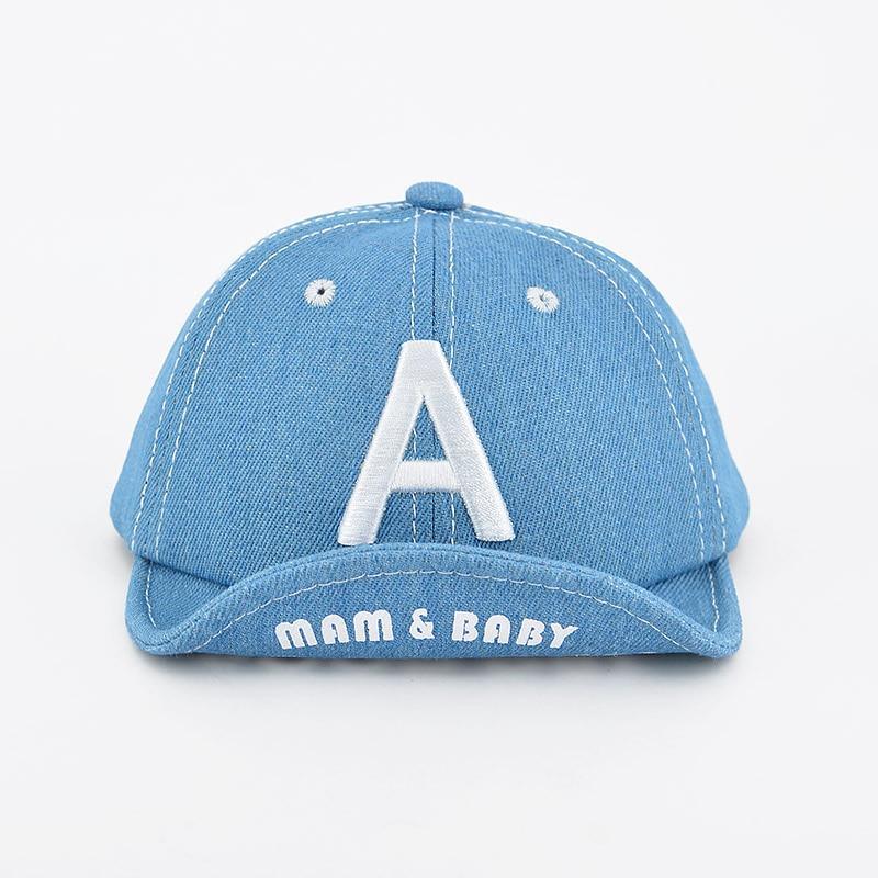 Baby Boy Hat Letter Kids Baseball Cap Cotton Adjustable Sun Hats Girls Peaked Caps Summer Winter In Modern Design Stevvex