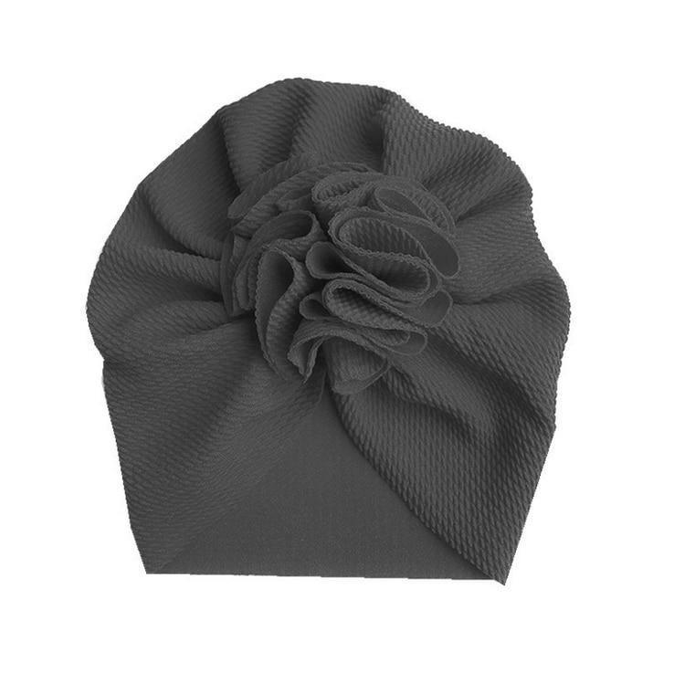 Flower Baby Hat Soft Cotton Hat Turban for Baby Girl Infant Toddler Newborn Baby Cap Headwraps Stevvex