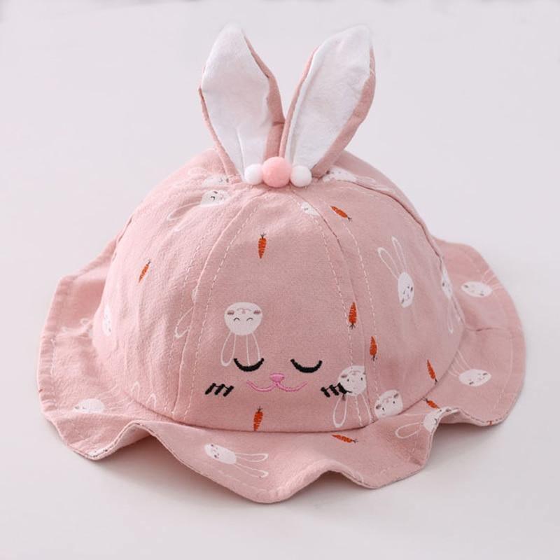 Baby Sun Hat Heart Print Baby Boy/Girl Hat Outdoor Kids Bucket Hat Children Hat Baby Beach Caps Beanie For Girls Stevvex