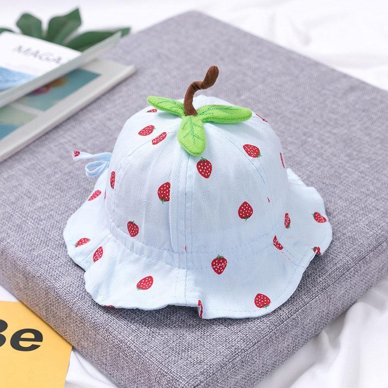 Baby Sun Hat Heart Print Baby Boy/Girl Hat Outdoor Kids Bucket Hat Children Hat Baby Beach Caps Beanie For Girls Stevvex