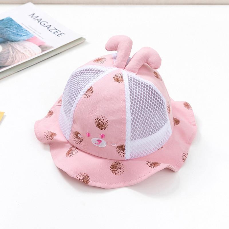 Baby Sun Hat Heart Print Baby Boy/Girl Hat Outdoor Kids Bucket Hat Children Hat Baby Beach Caps Beanie For Girls Stevvex
