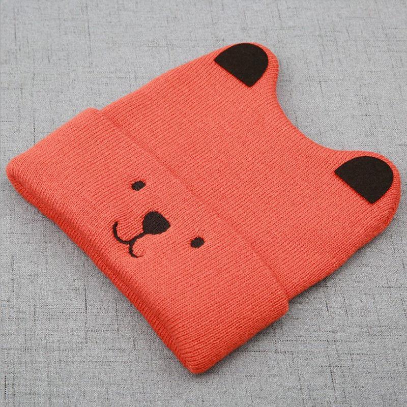 Modern New Baby 3D Cartoon Hat Spring Autumn Baby Hat for Boys and Girls Knitted Cap In Modern Cat Style For Baby Stevvex