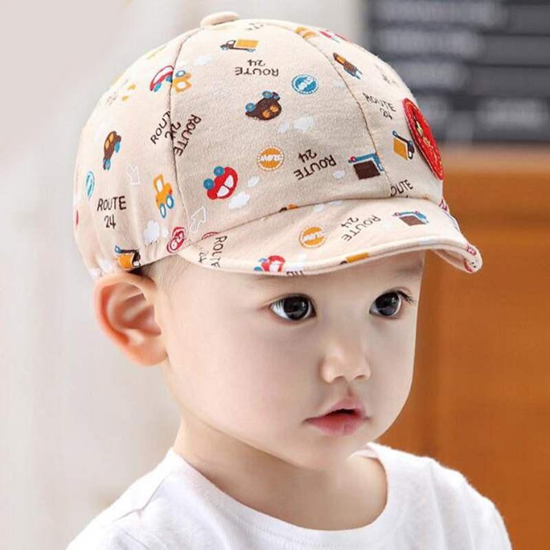 Baby Boy Hat Letter Kids Baseball Cap Cotton Adjustable Sun Hats Girls Peaked Caps Summer Winter In Modern Design Stevvex