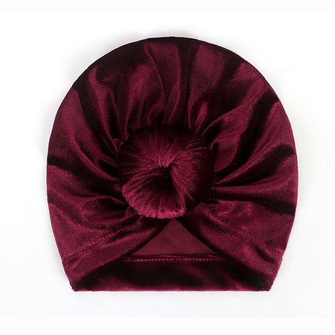 Modern Trend Stylish Baby Hat for Girls Big Bow Turban Baby Cap Accessories In Great Design Stevvex