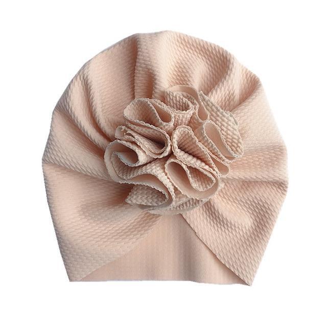 Modern New Lovely Flower Baby Girl Hat Turban Newborn Baby Cap Bonnet Kids Hat For Girls Baby In Trend Design Stevvex