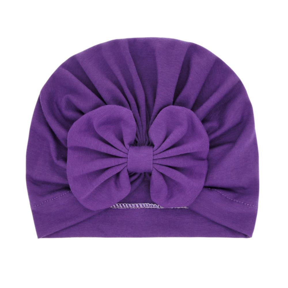 Children Baby Hat Kids Bow Cap Newborn Girls Photography Props Turban Infant Props For Baby Girls Stevvex