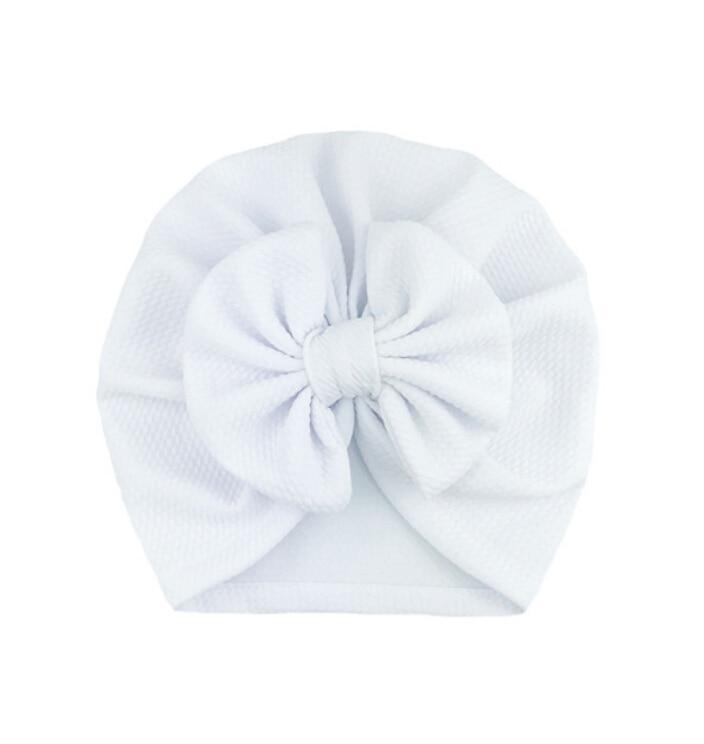 Newborn Toddler Kids Baby Boys Girls Turban Cotton Beanie Hat Winter Cap Fit For Baby Girls Kids Stevvex