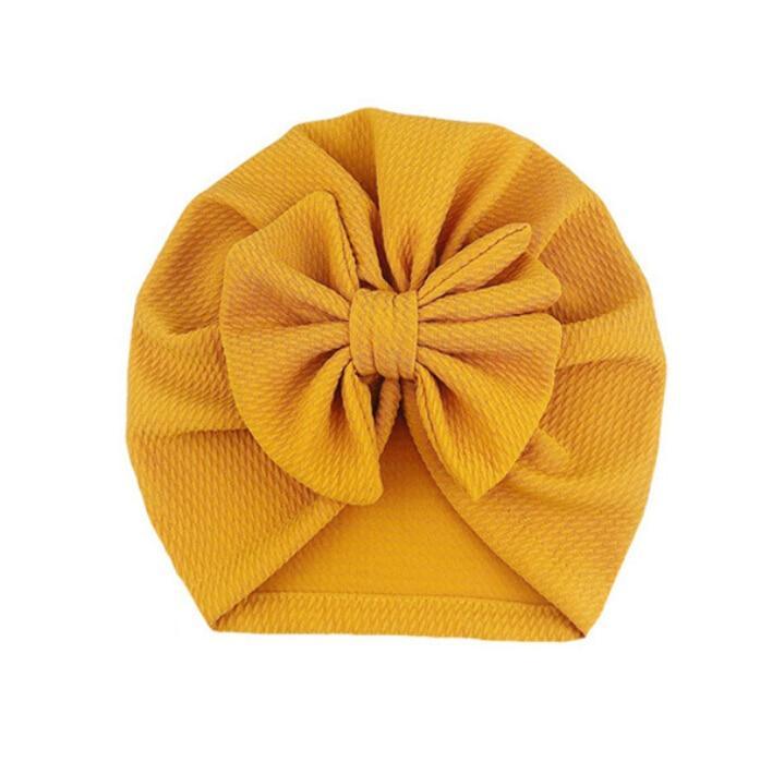 Newborn Toddler Kids Baby Boys Girls Turban Cotton Beanie Hat Winter Cap Fit For Baby Girls Kids Stevvex
