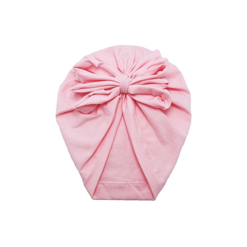 Luxury Modern Baby Headband Hat Bowknot Print Cotton Stretchy Turban Headband Infant Head Wrap Beanie Hat  For Babies and Kids Stevvex