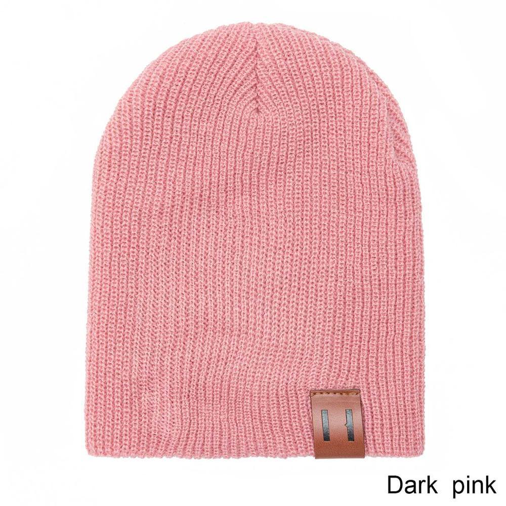 Modern Kids Girls & Boys Winter Hat Soft Warm Beanie Crochet Elasticity Knit Children Casual Warm Cap For Kids Stevvex