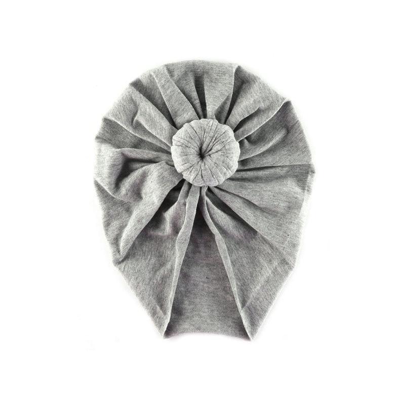 Infant Baby Headbands Solid Cotton Knot Turban Headband For Girls  Beanie Hat Headwear For Girls Stevvex