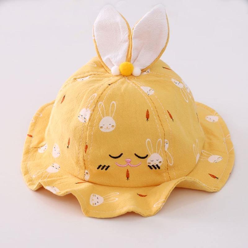 Baby Sun Hat Heart Print Baby Boy/Girl Hat Outdoor Kids Bucket Hat Children Hat Baby Beach Caps Beanie For Girls Stevvex