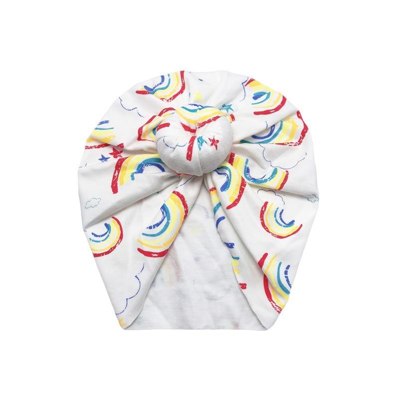 Infant Baby Headbands Solid Cotton Knot Turban Headband For Girls  Beanie Hat Headwear For Girls Stevvex