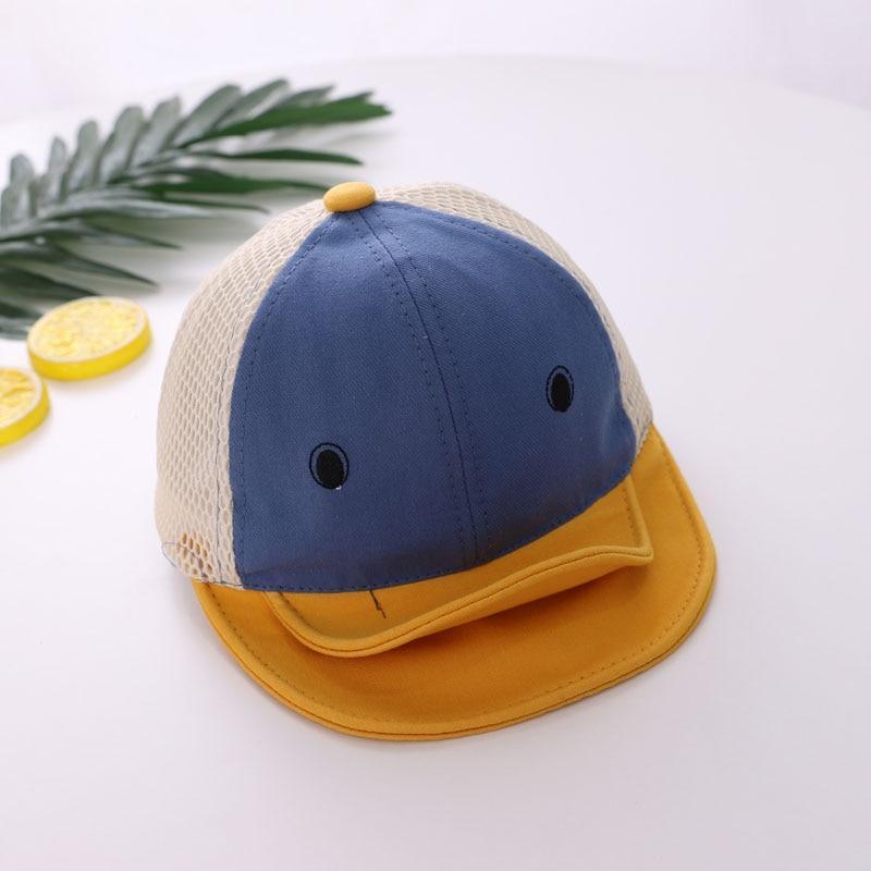 Luxury Summer Newborn Baby Sun Hat Cotton Beret Hat Cartoon Striped Bear Snapback Baseball Cap Baby Hats For girls and Boys Kids Stevvex
