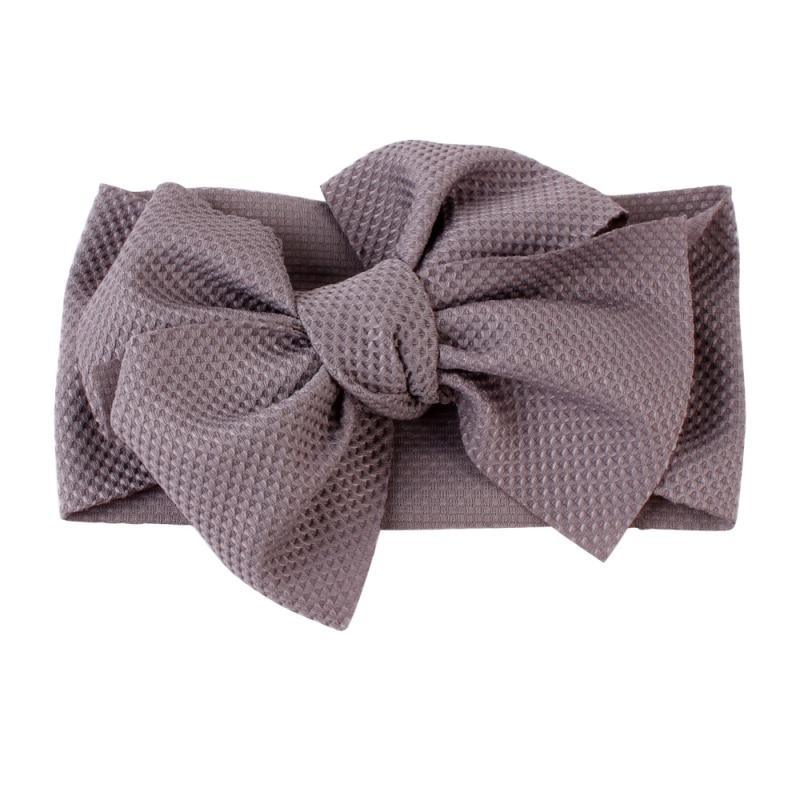 Elastic Candy Solid Color Head Wrap Newborn Head bands Bowknot Bows for Baby Girl Hair Accessories Stevvex