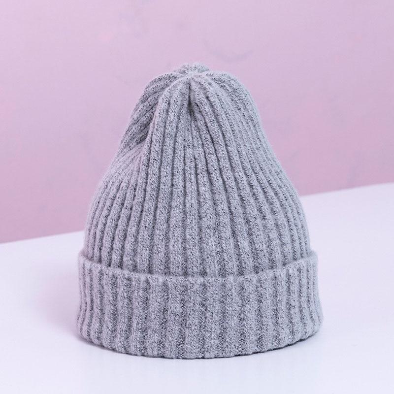 Winter Warm Baby Hat Fur Pompom Knitted Baby Hat Cap Infant Toddler Kids Hat Beanie In Modern Designer Style Stevvex