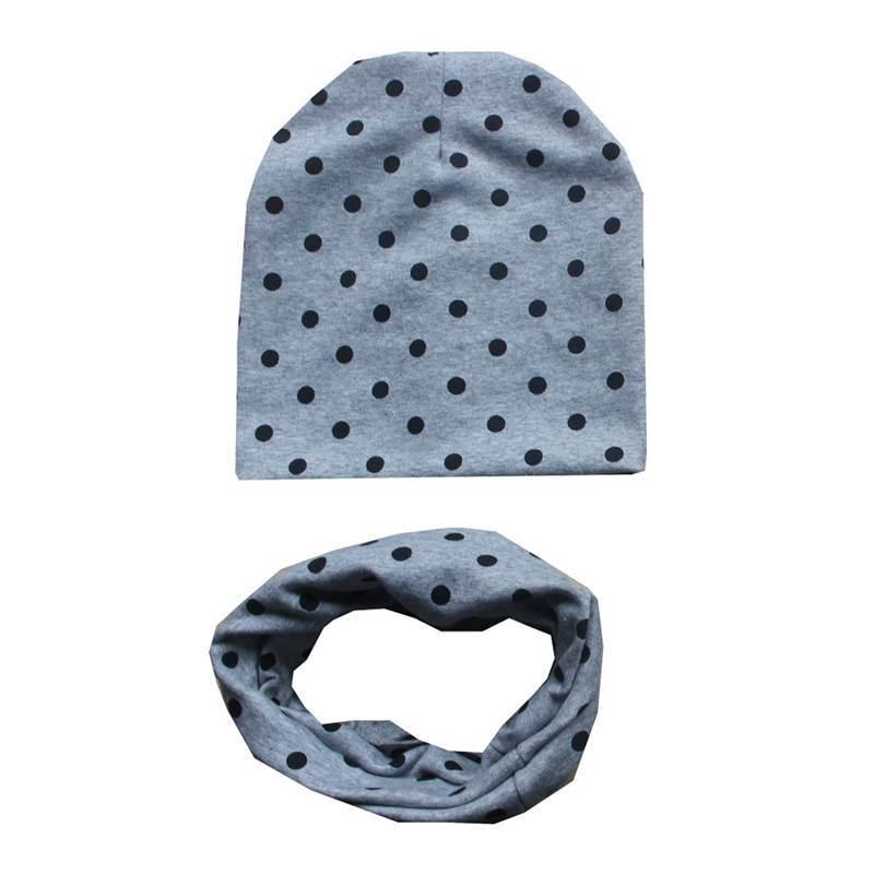 Modern Baby Boys & Girls Hat Scarf Set Beanie Boys Caps with Scarf for Kids In elegant Modern Design Stevvex