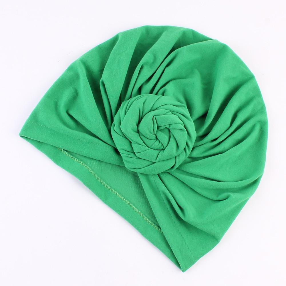 Modern Cotton Hat Handmade Baby Girls Turban Hats Twist Knot Women Caps For Mom And Daughter In Elegant Design Stevvex