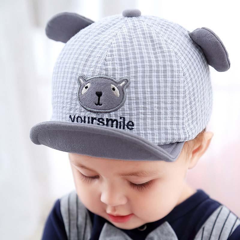 Modern Baby Boy Cap Embroidery Number Baby Baseball Cotton Sun Hat For Boys Sport Cap Stevvex